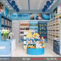 Thiết kế Shop mẹ và bé Thỏ Ngọc baby – Vĩnh Phúc